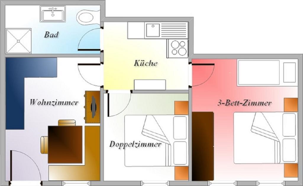 Apartment Christian Mayrhofen Bilik gambar